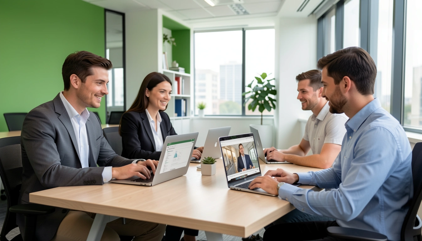 Turnkey Property Management team coordinating maintenance and leasing operations